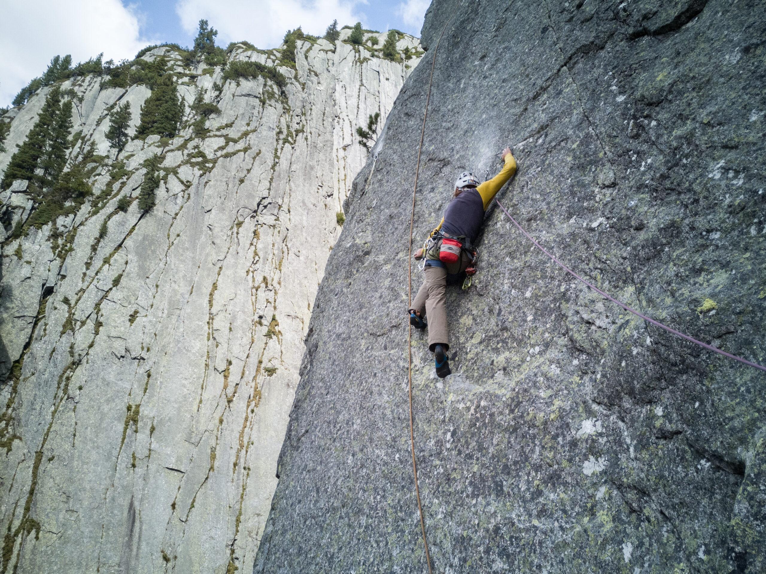 Erstbegehung „Ant Adventure (7c)“, Göschenen